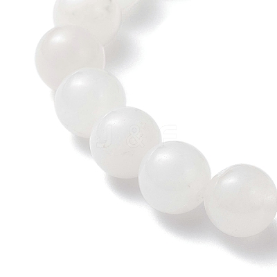 Round Natural Mixed Gemstone Beads Stretch Bracelets for Women BJEW-JB12760-1