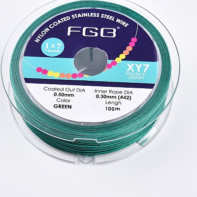 7-Strand Round Nylon Coated Steel Wire TWIR-T002-01A-07-1