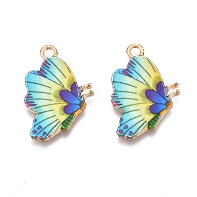Printed Alloy Pendants PALLOY-N168-003D-1