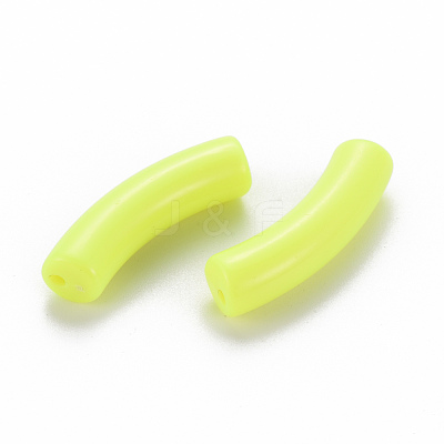 Opaque Acrylic Beads X-MACR-S372-002B-S023-1