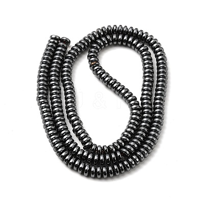 Non-Magnetic Synthetic Hematite Beads Strands G-D015-23-1
