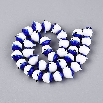 Handmade Lampwork Beads LAMP-Q039-12C-1