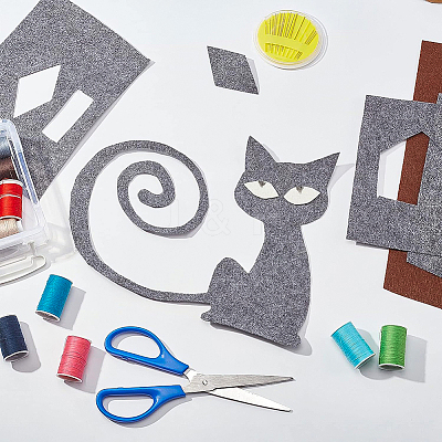 Polyester Felt Sticker DIY-WH0223-18D-1