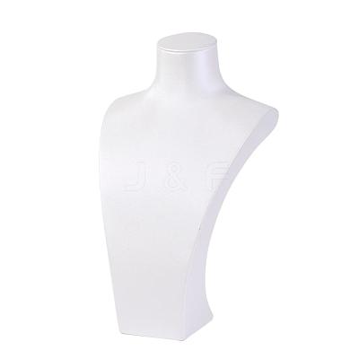 Resin Covered with Leather Necklace Displays NDIS-K001-31-1