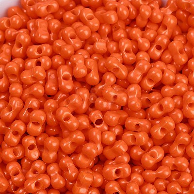Baking Paint Glass Seed Beads SEED-K010-A10-1