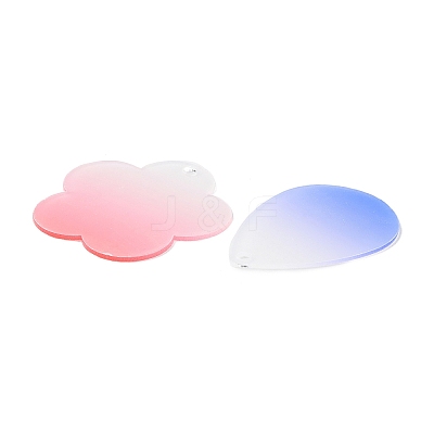 Acrylic Pendants OACR-B009-01A-1