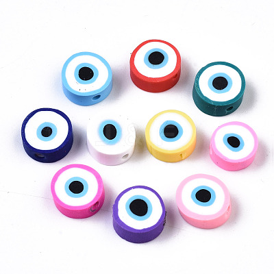 Handmade Polymer Clay Beads CLAY-ZX006-07-1
