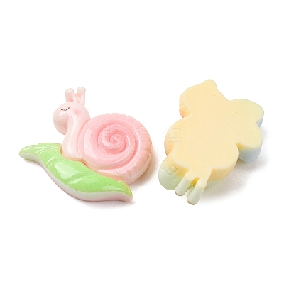 Summer Theme Opaque Resin Cabochons RE-CBA6DF0-02-1
