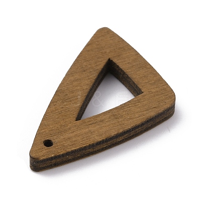 Wooden Dyed Pendants WOOD-WH0024-124B-1