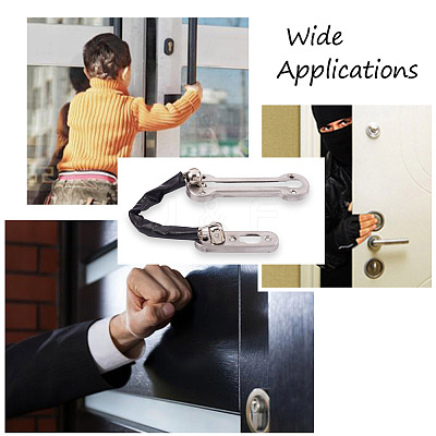 Stainless Steel Swing Bar Door Lock LS-SW-TAC0002-02E-1