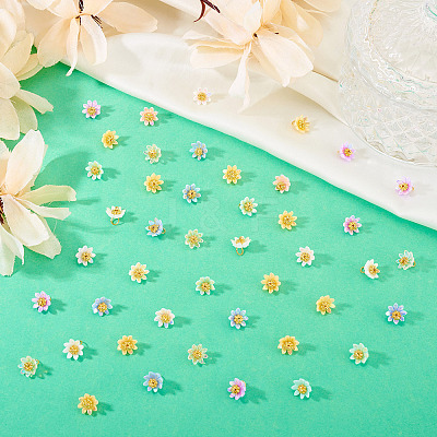 50Pcs Opaque Resin Charms PALLOY-TA00223-1