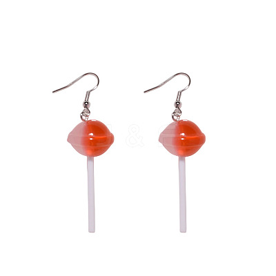 Resin Dangle Earrings FS-WGCA9A3-03-1