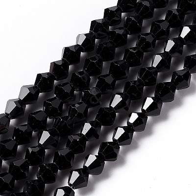 Imitation Austrian Crystal 5301 Bicone Beads GLAA-S026-6mm-10-1