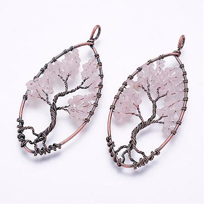 Natural & Synthetic Mixed Stone Big Pendants G-F341-B-1