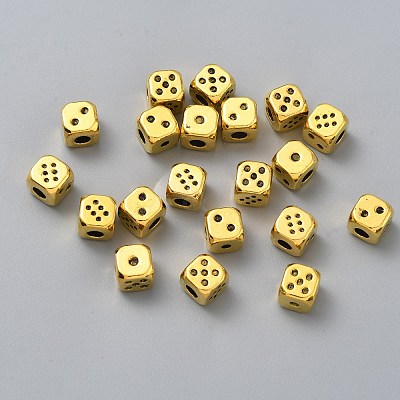 Tibetan Style Alloy Beads TIBEB-WH20001-03AG-1