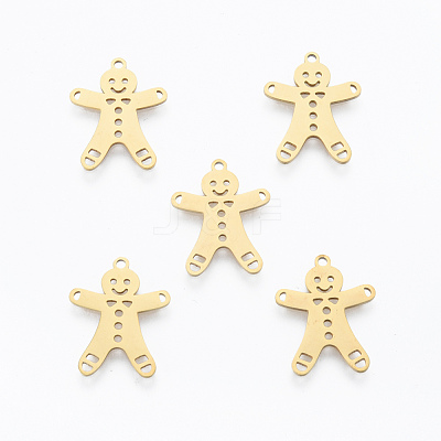 201 Stainless Steel Pendants STAS-N090-LA919-2-1