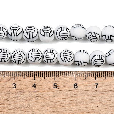 Handmade Polymer Clay Beads Strands PY-CBAEC33-01-1