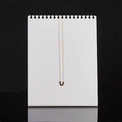 Acrylic Organic Glass Necklaces Displays NDIS-F002-1