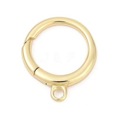 Brass Spring Gate Rings LS-KK-U062-50G-1