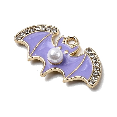 Halloween Alloy Enamel Pendants FIND-D307-01G-1