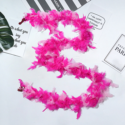 Turkey Feather Ornament Accessories FIND-WH20012-43E-1
