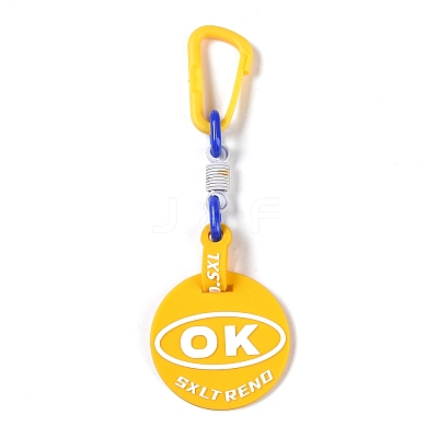 Plastic Pendant Decorations LS-AJEW-L096-01A-04-1