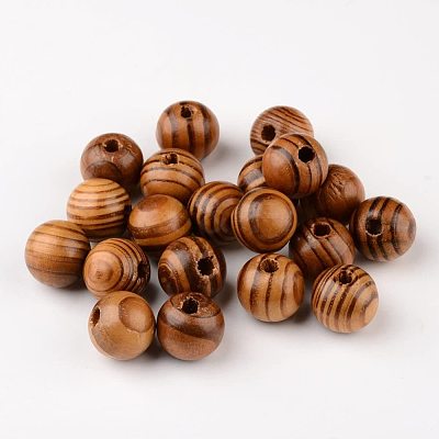 Round Wood Beads WOOD-PH0002-05-LF-1