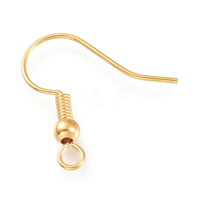 Mixed Materials Earring Hooks KK-XCP0001-18-1