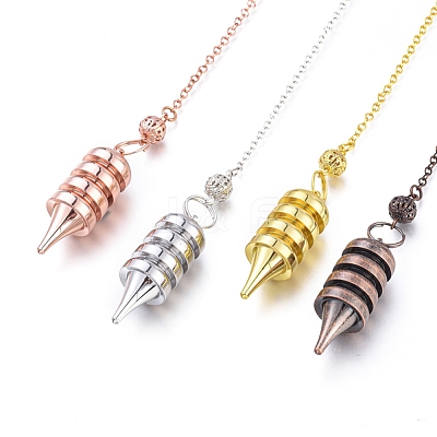 Brass Coil Dowsing Pendulums KK-K239-05-1