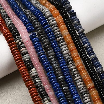 Natural Mixed Gemstone Beads Strands G-Q159-B-01-1