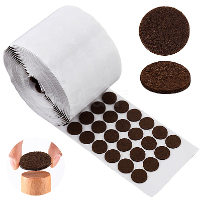 Wool Felt Stickers STIC-WH0003-52B-03-1