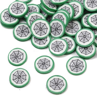 Halloween Handmade Polymer Clay Cabochons CLAY-A007-01A-1