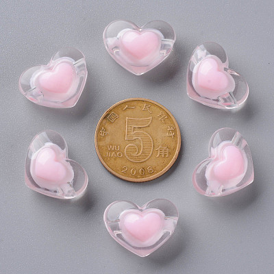 Transparent Acrylic Beads TACR-S152-08A-08-1