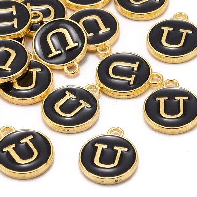 Golden Plated Alloy Charms ENAM-S118-02U-1
