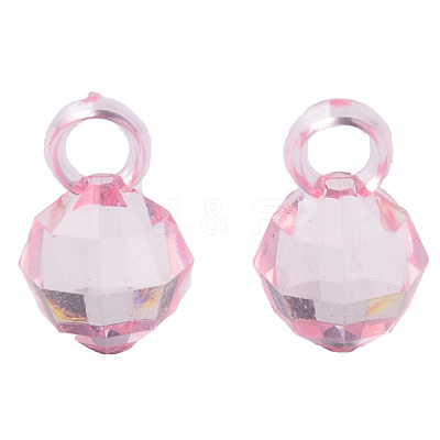 Transparent Acrylic Pendants MACR-S373-125-B01-1