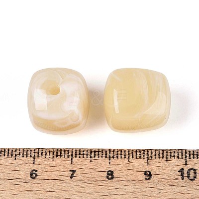 Opaque Acrylic Beads OACR-ZX006-33A-1