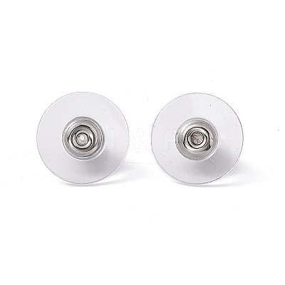 304 Stainless Steel Bullet Clutch Earring Backs STAS-I016-1
