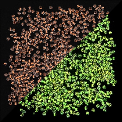 11/0 Luminous Glass Seed Beads LUMI-PW0001-186A-02-1