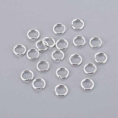 Tarnish Resistant 304 Stainless Steel Open Jump Rings STAS-E464-09I-S-1