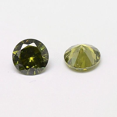 Cubic Zirconia Cabochons ZIRC-M002-10mm-006-1