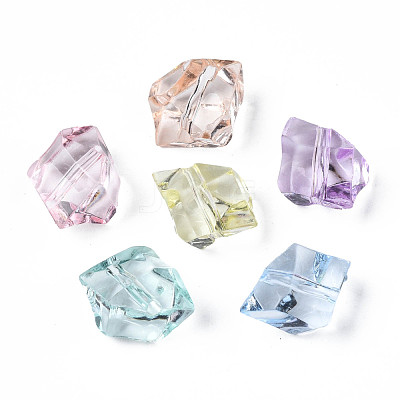 Transparent Acrylic Beads TACR-S134-026-1