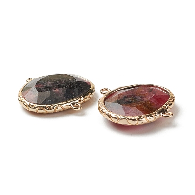 Natural & Synthetic Gemstone Links Connectors G-D058-10G-1