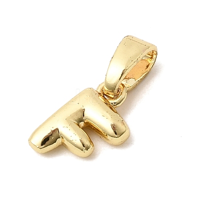 Brass Letter Charms KK-G554-22G-F-1