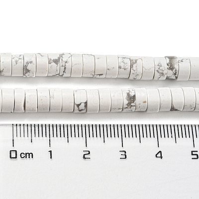 Synthetic Howlite Beads Strands G-D077-D03-02-1-1