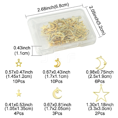 35Pcs Alloy Pendants FIND-FS0002-97-1