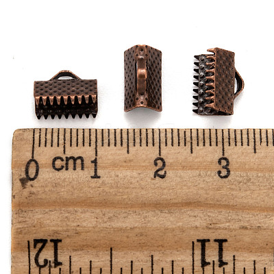 Mixed Iron Ribbon Crimp Ends E143Y-M-1