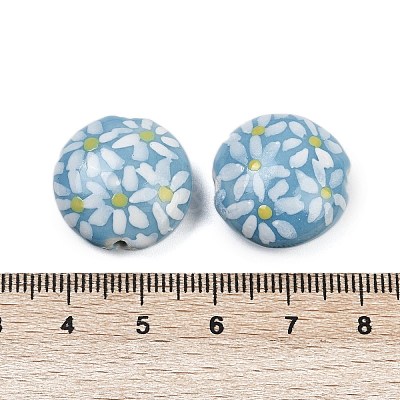 Handmade Porcelain Beads PORC-I029-08B-1