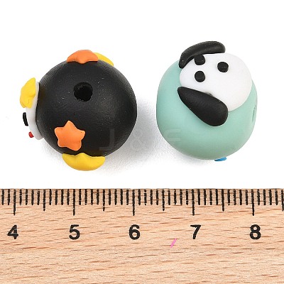 Handmade Polymer Clay Beads PR-CBA40AD-07-1