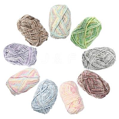 Super Bulky Chenille Polyester Yarn YCOR-FZC0001-01H-1