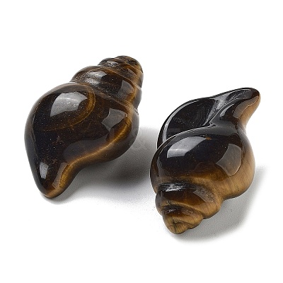 Natural Tiger Eye Carved Figurines DJEW-L023-H12-1